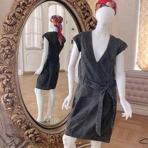 Diesel jeans dress charcoal perfect condition like new side pockets back zipper